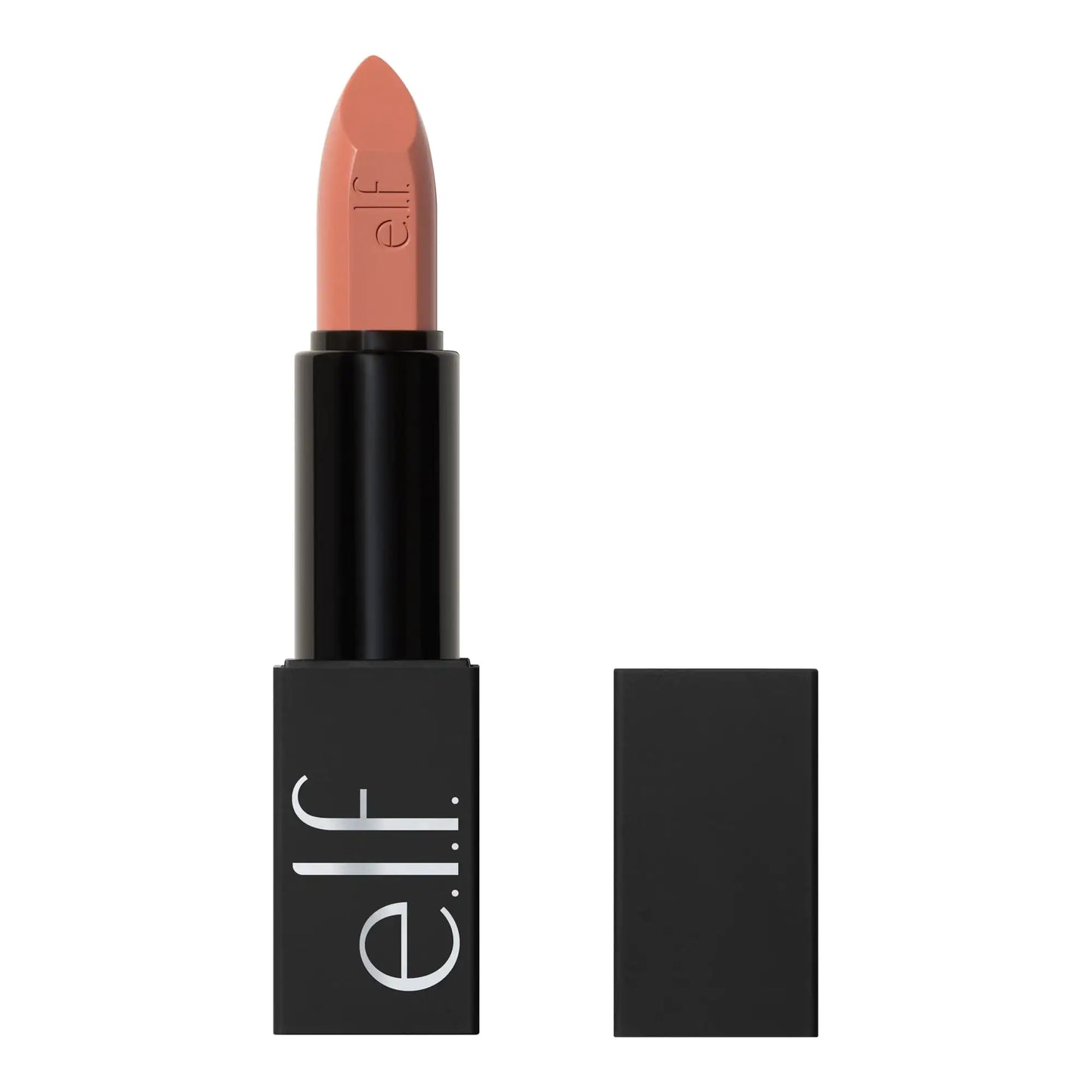 e.l.f. O Face Satin Lipstick, Richly Pigmented, Nourishing & Long-Lasting Creamy Lipstick, Infused With Jojoba, Vegan & Cruelty-Free, Dirty Talk 1 Count (Pack of 1)