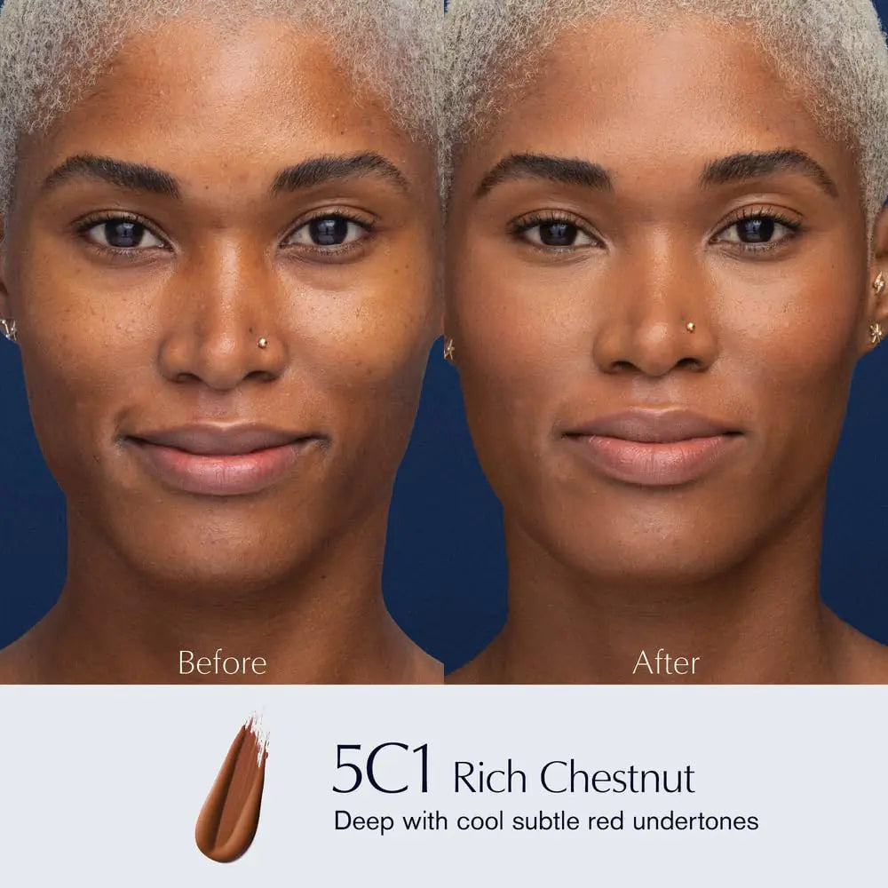 Estée Lauder Double Wear Stay-in-Place 24-Hour Long-Wear Matte Foundation 5C1 Rich Chestnut